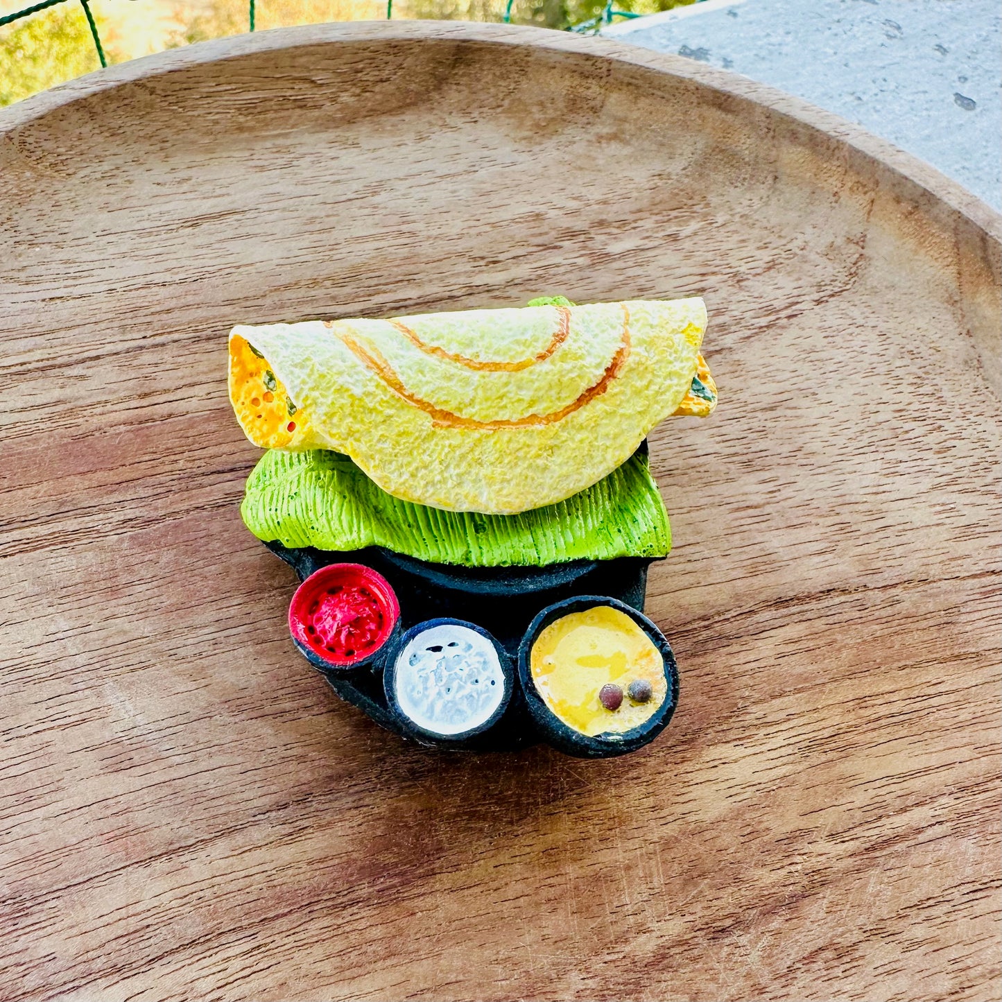 Dosa Delight Fridge Magnet - Khasiyat