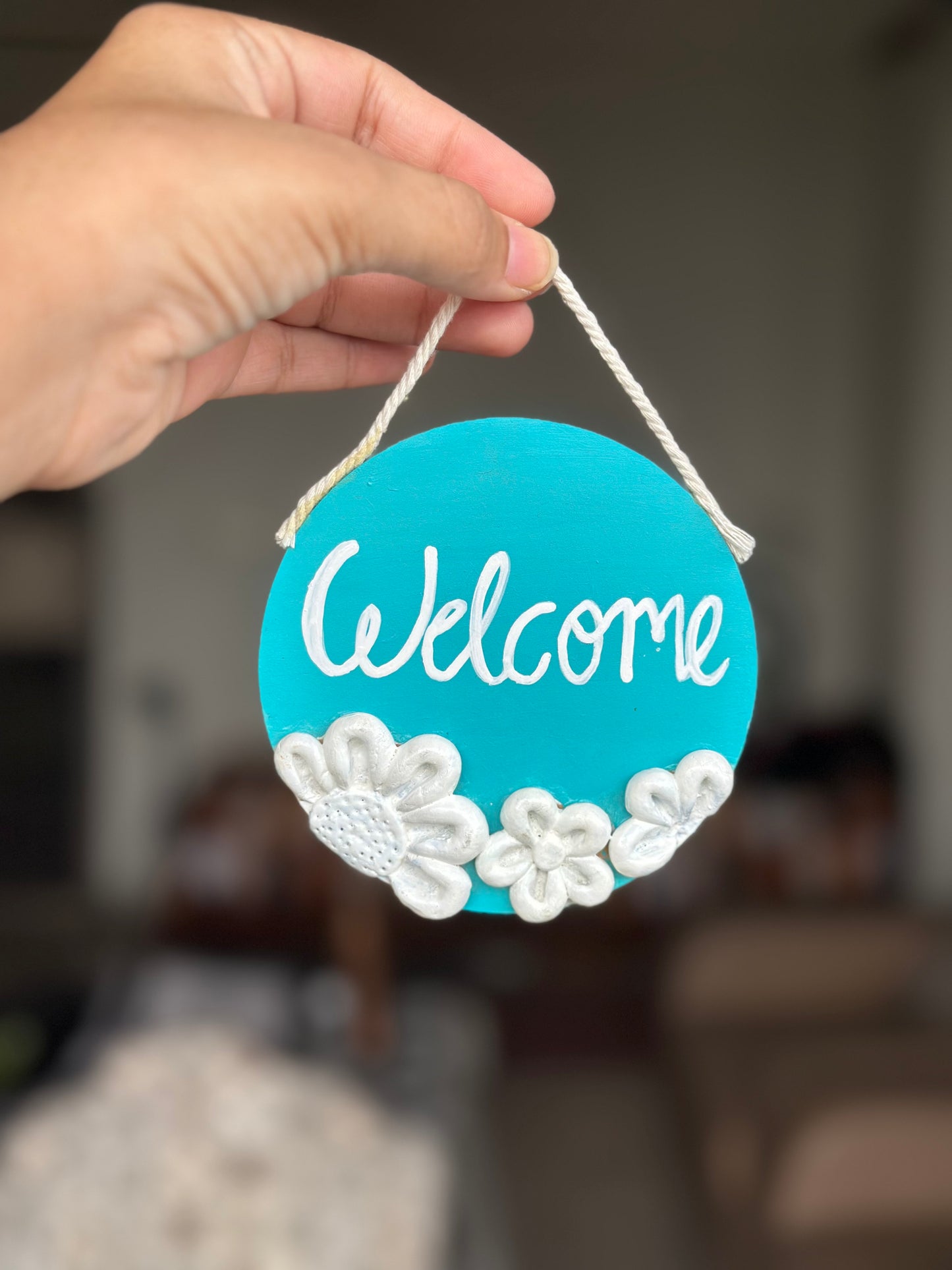 Welcome hanging