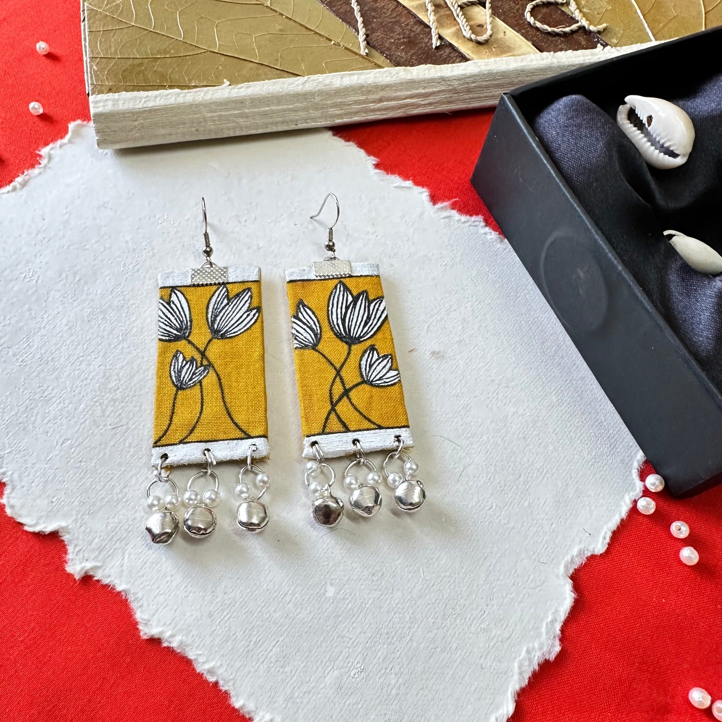 Ragini Handpainted Earring - Khasiyat