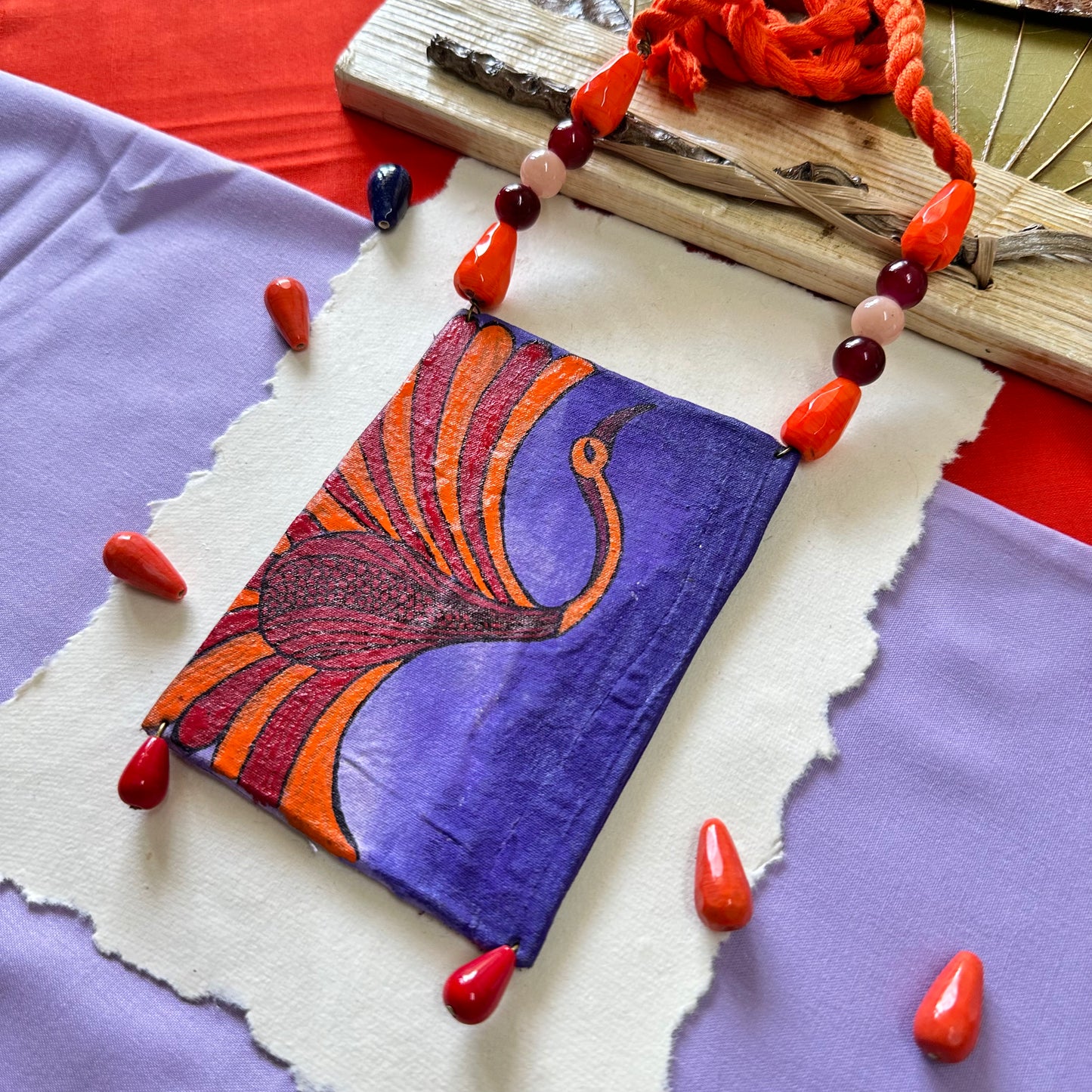 Shringarika Handpainted Neckpiece - Khasiyat