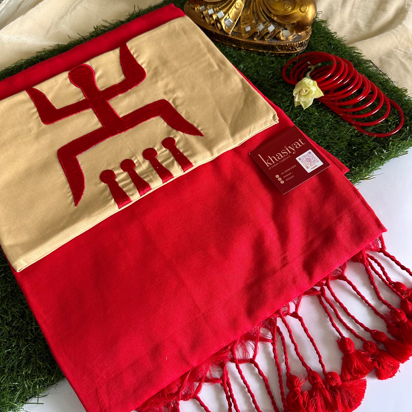 Madhumalti Handloom Khadi Cotton Saree - Khasiyat