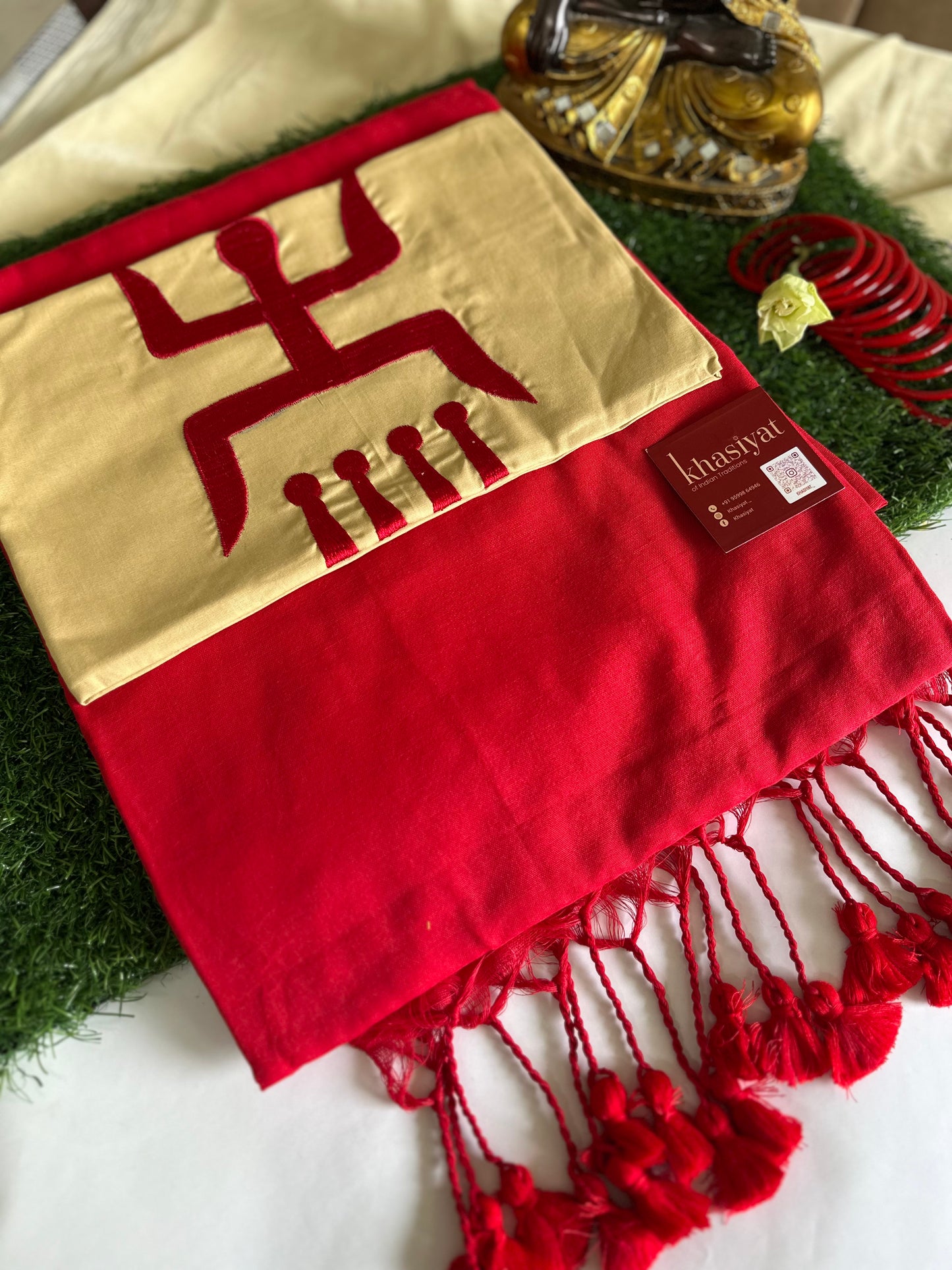 Madhumalti Handloom Khadi Cotton Saree - Khasiyat