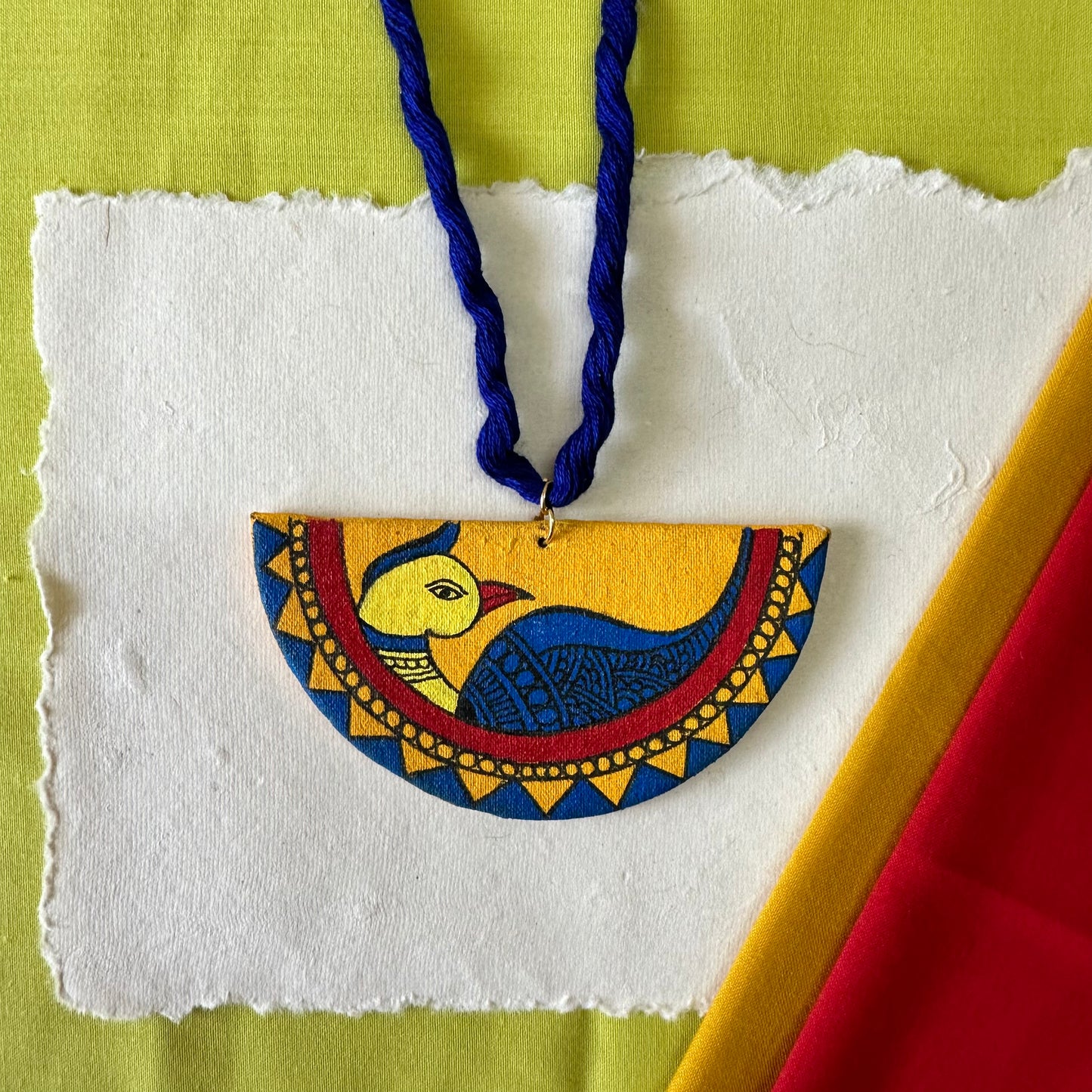 Ragini Handpainted Neckpiece - Khasiyat