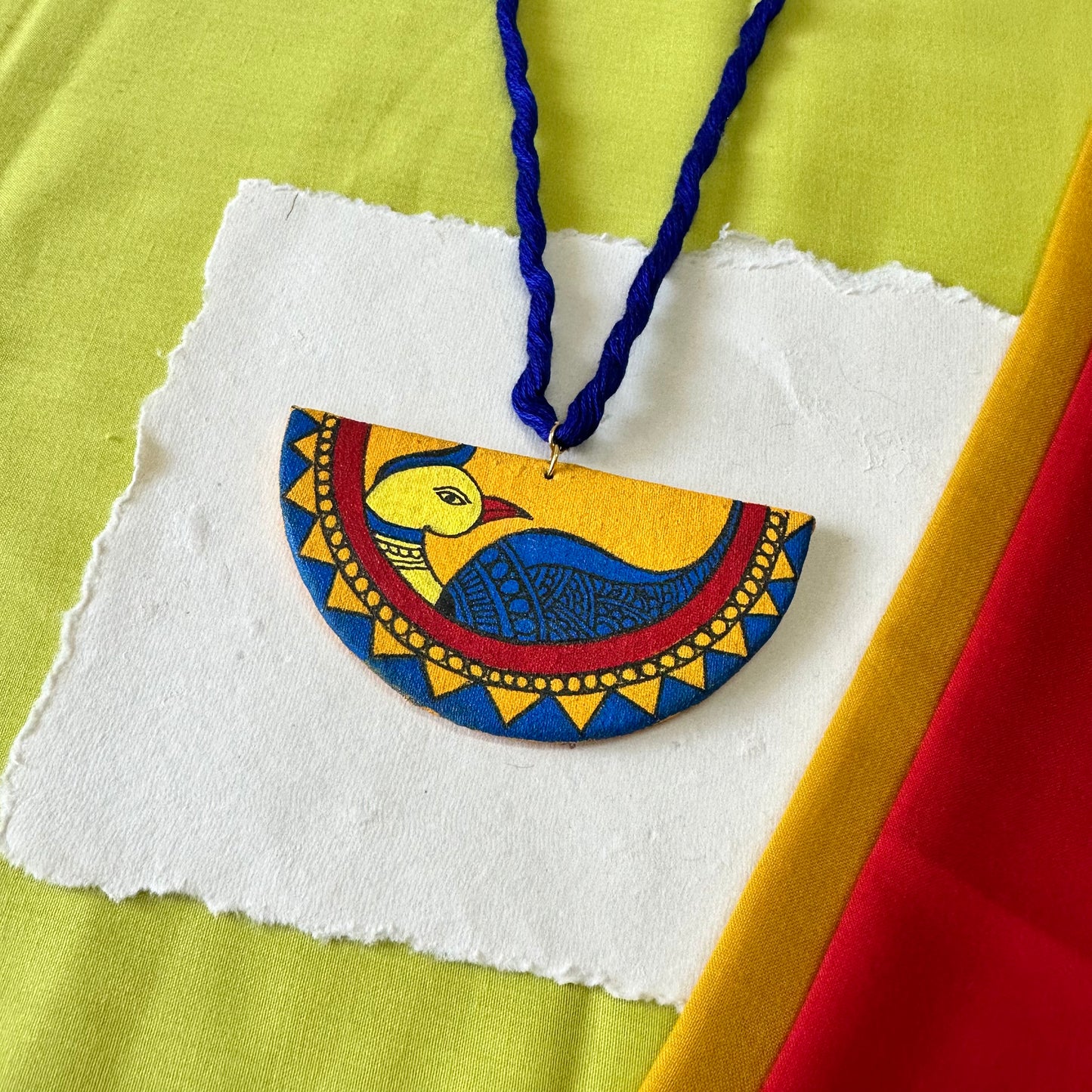 Ragini Handpainted Neckpiece - Khasiyat