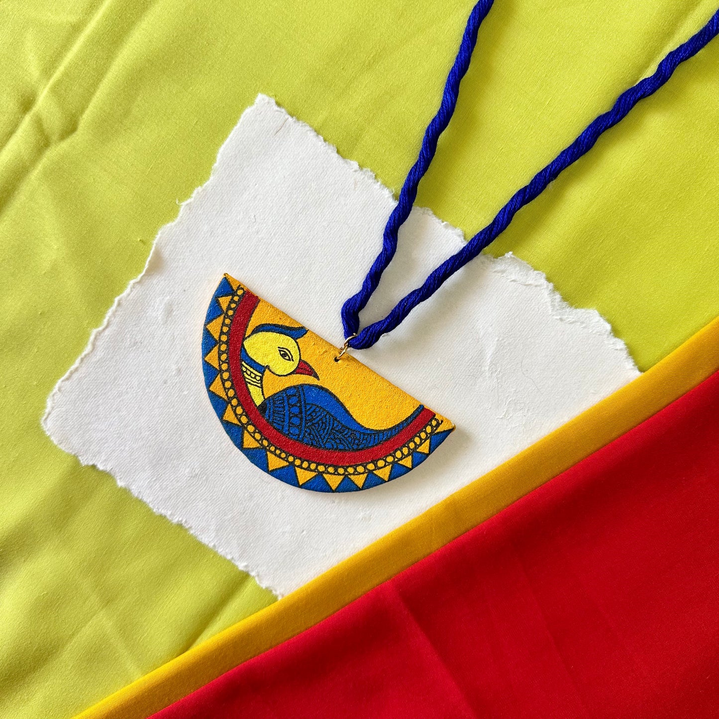 Ragini Handpainted Neckpiece - Khasiyat