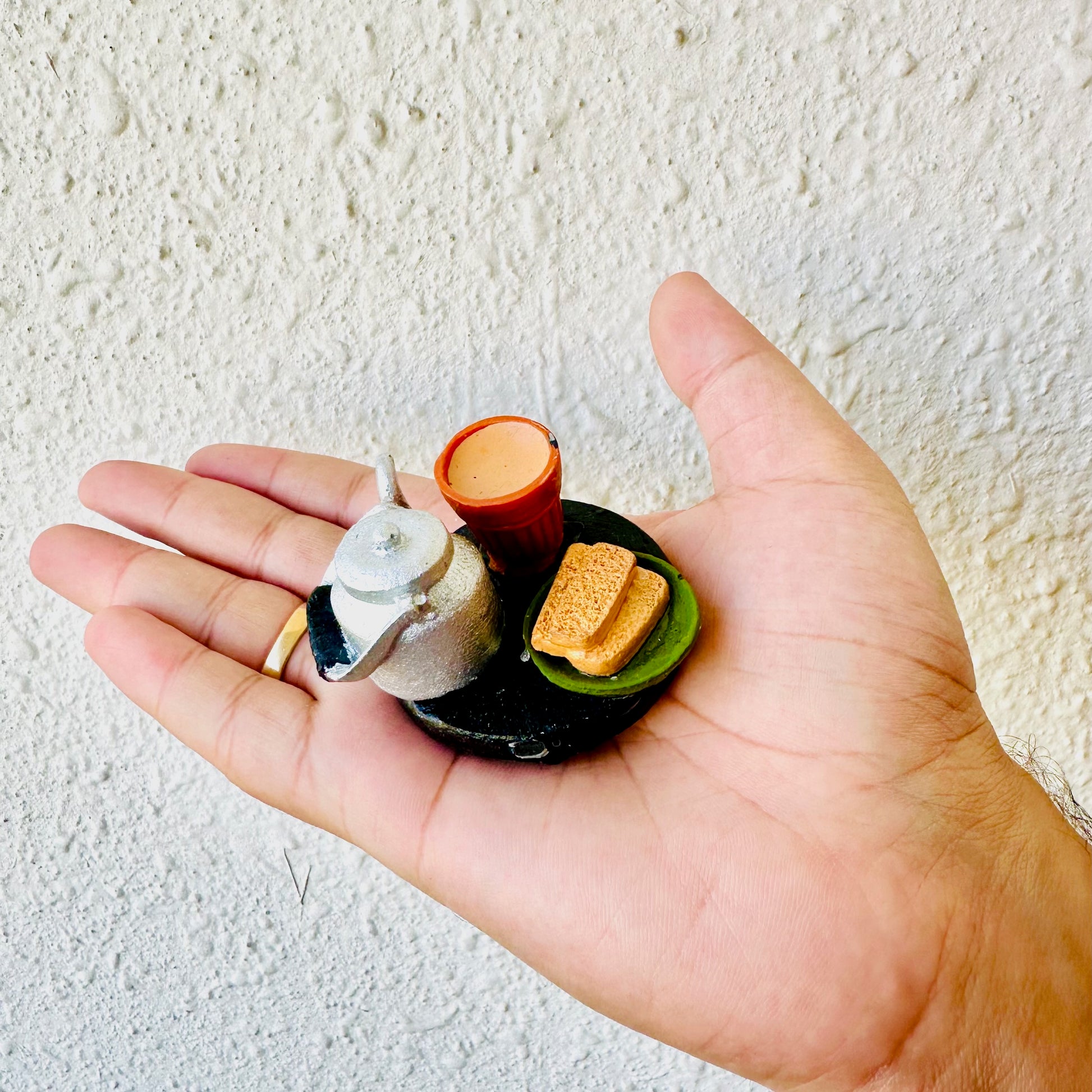 Tapri Kulhad Chai Fridge Magnet - Khasiyat