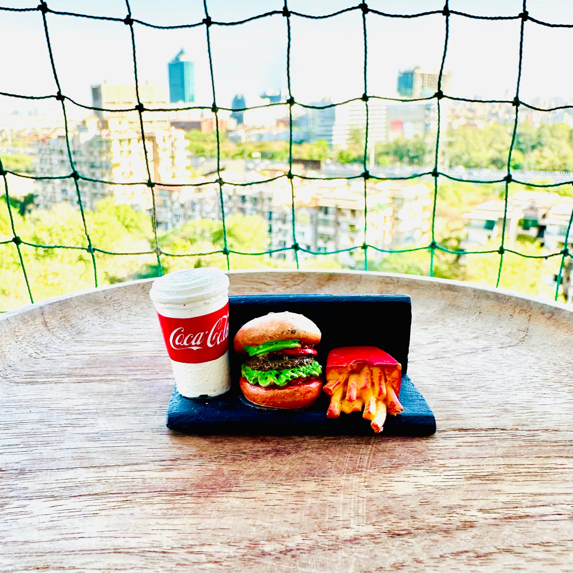 Burger Meal Fridge Magnet - Khasiyat