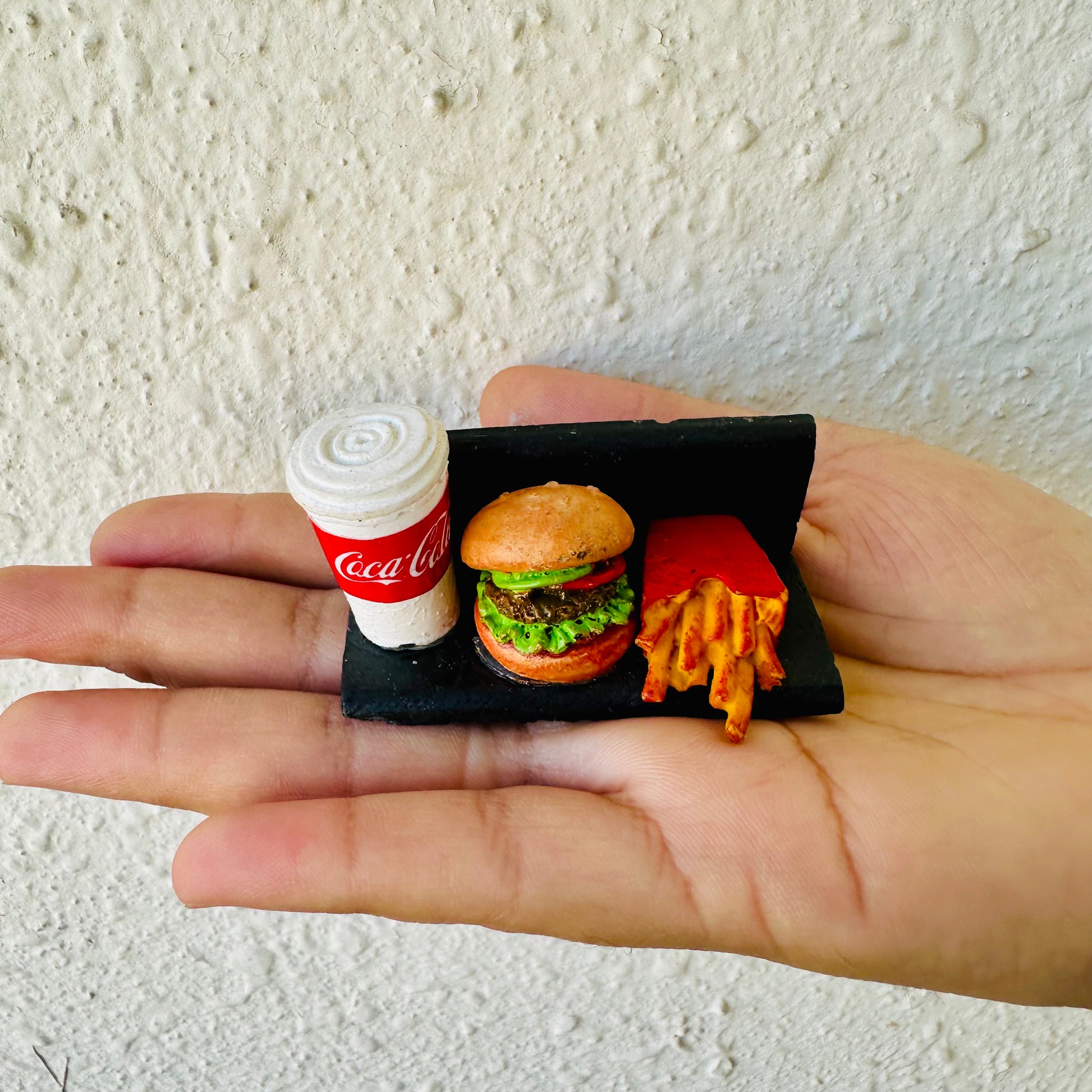 Burger Meal Fridge Magnet - Khasiyat