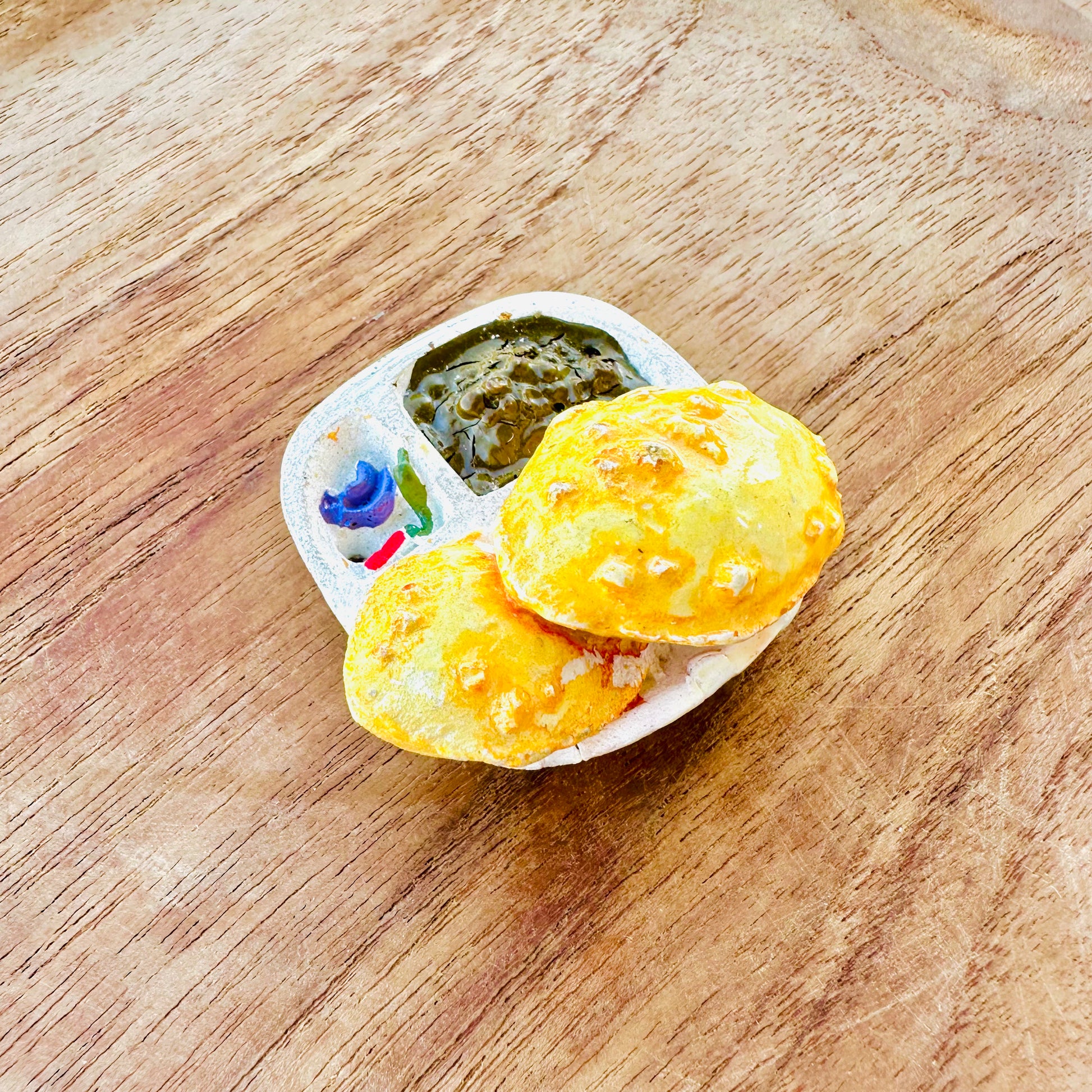 Chola Bhatura Fridge Magnet - Khasiyat