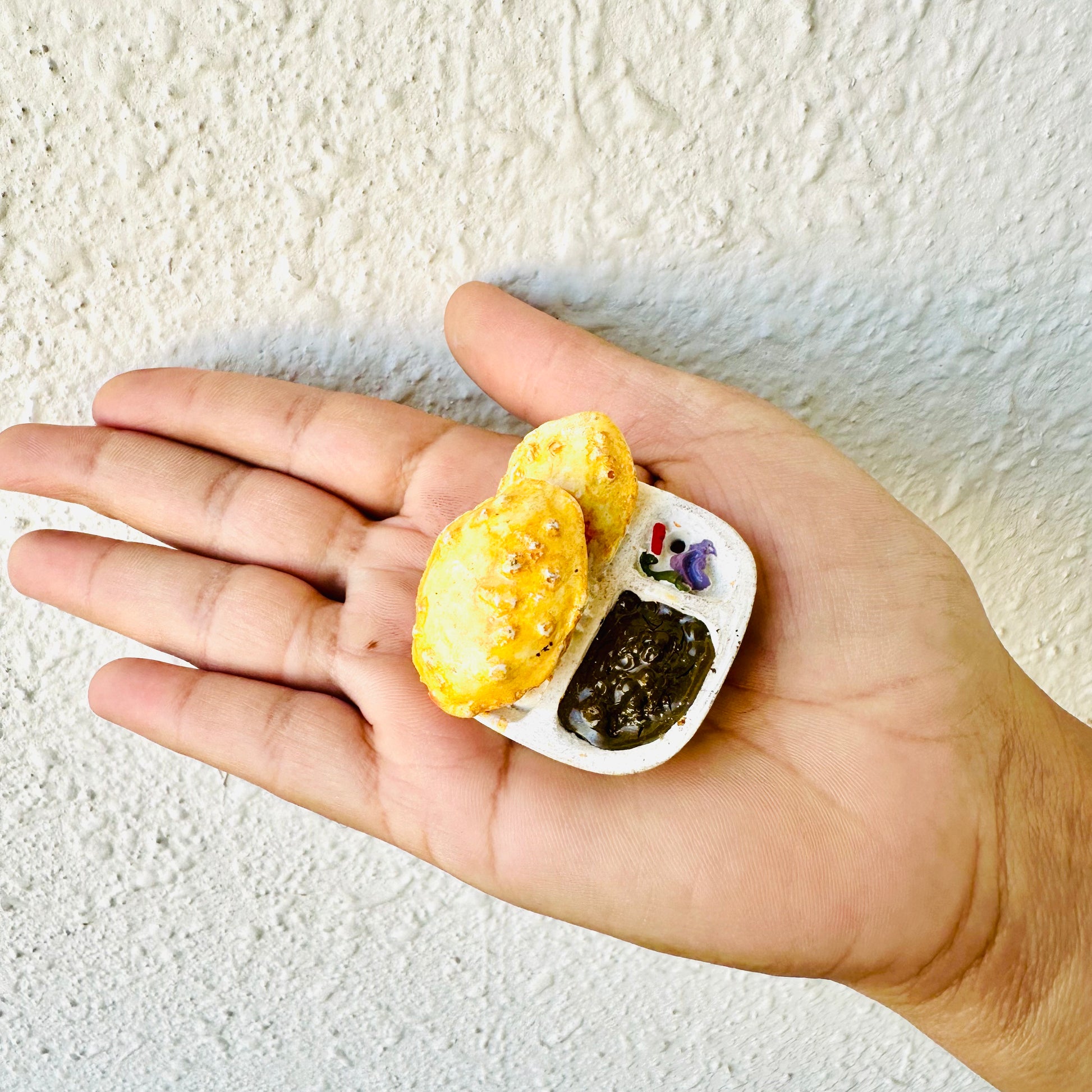 Chola Bhatura Fridge Magnet - Khasiyat