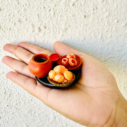 Pani Puri Fridge Magnet - Khasiyat