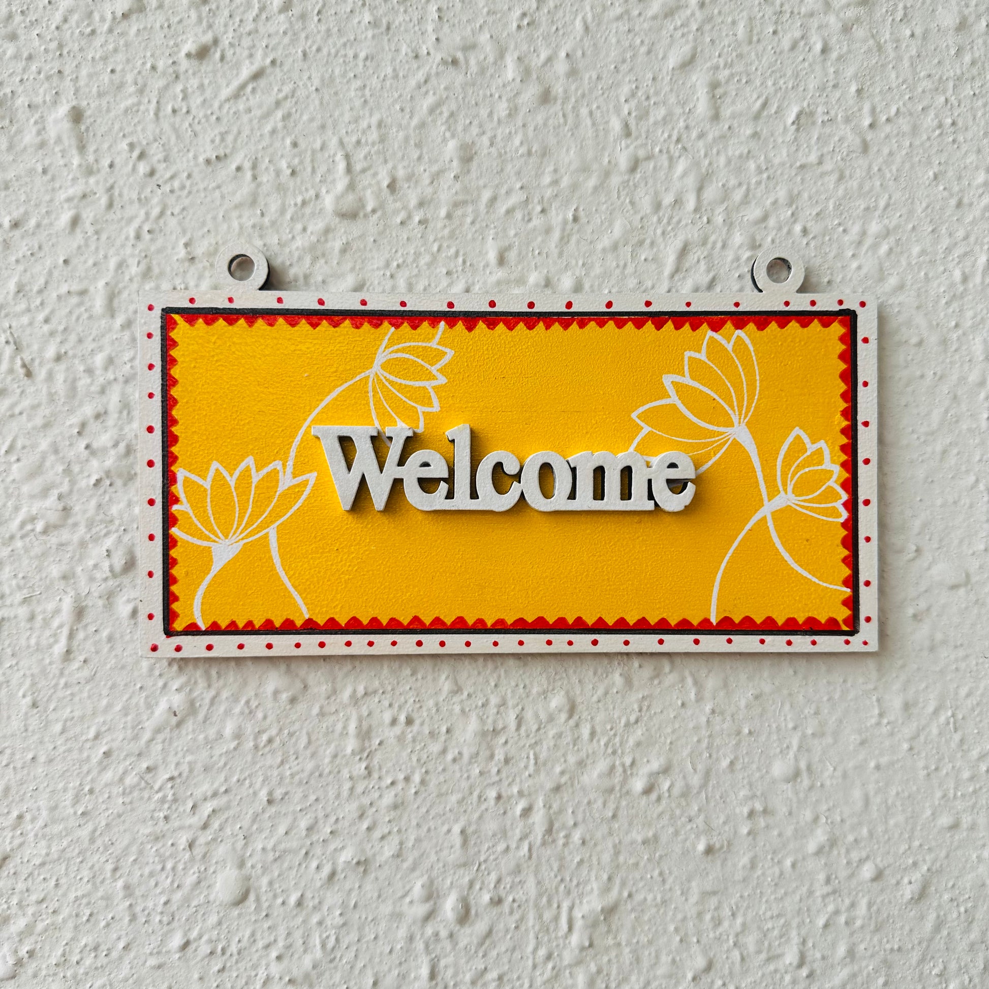 Welcome nameplate - Khasiyat