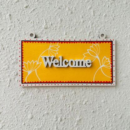 Welcome nameplate - Khasiyat