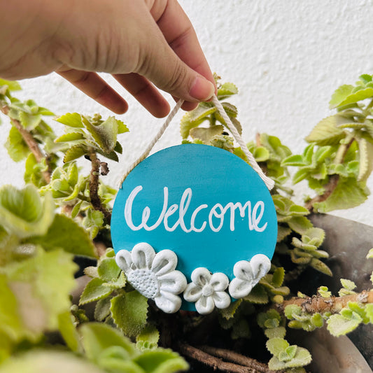 Welcome hanging