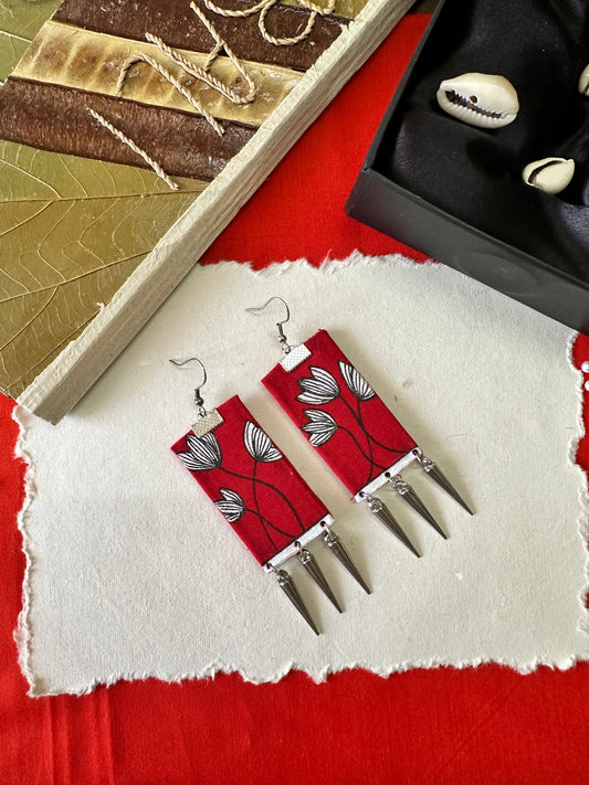 Kamalika Handpainted Earrings - Khasiyat
