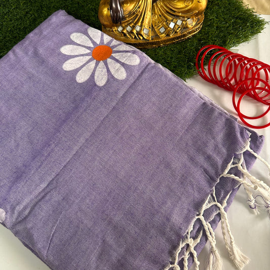 Gulraangi Khwab- Handpainted Saree