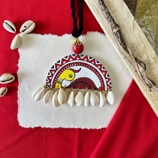 Chandrika Handpainted Neckpiece - Khasiyat