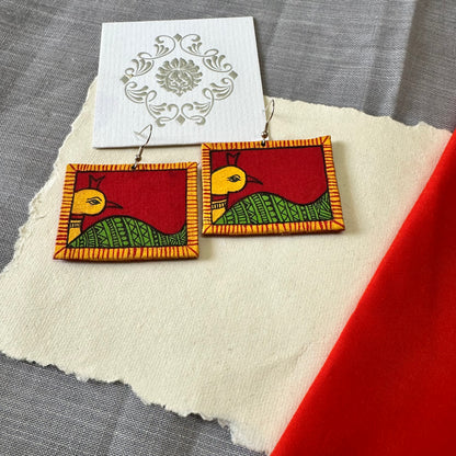 Ragini Handpainted Earring - Khasiyat
