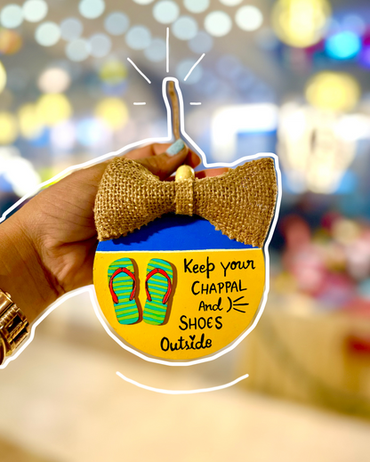 Shoes Warning Door Hanging - Khasiyat